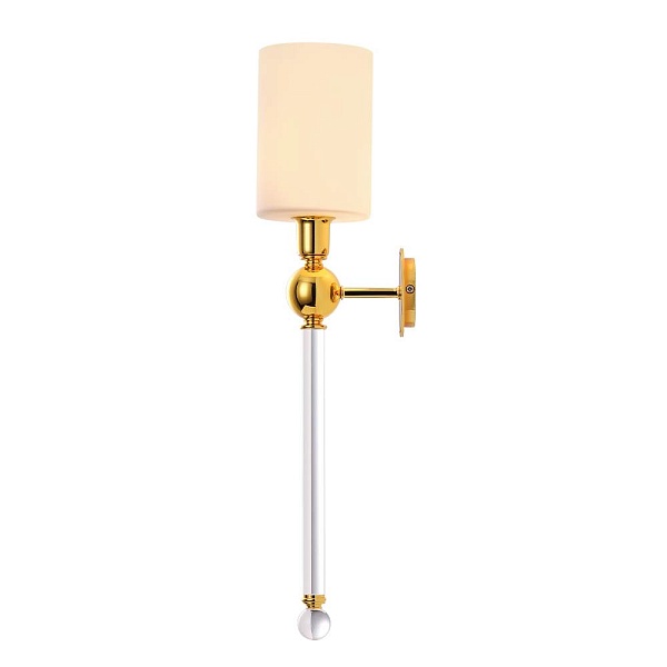Бра CRYSTAL LUX MIRABELLA MIRABELLA AP1 GOLD/WHITE