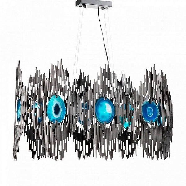 Люстра подвесная DELIGHT COLLECTION BOHO 9275P-8A black