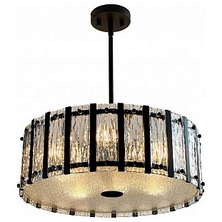 Люстра подвесная ILAMP PANORAMA D4688-50 MBK