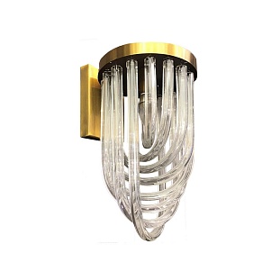 Бра DELIGHT COLLECTION MURANO GLASS A001-200 A1 brass
