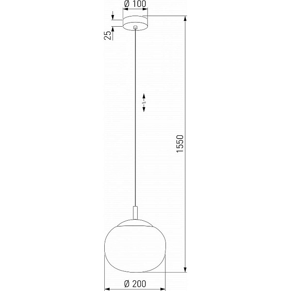 Подвес EUROSVET VIBE 5824 Vibe