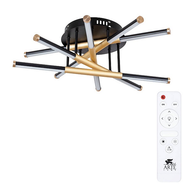 Люстра потолочная ARTE LAMP FERNANDO A2199PL-5BK