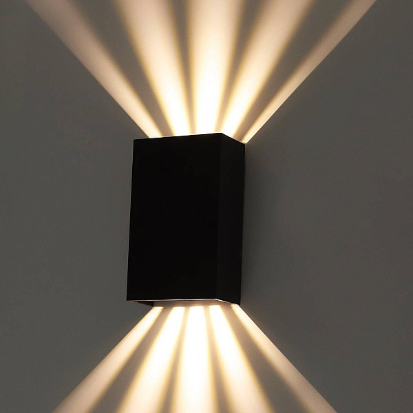 Светильник уличный настенный ARTE LAMP ALGOL A5640AL-2BK