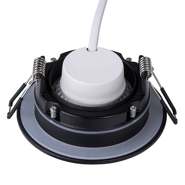 Светильник встраиваемый ARTE LAMP GIRO A2867PL-1BK