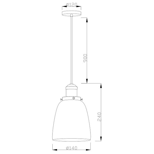 Подвес MODERLI SINGLE V11517-1P
