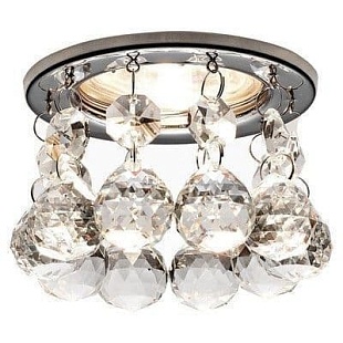 Светильник встраиваемый AMBRELLA LIGHT CRYSTAL K2051 CH/CL