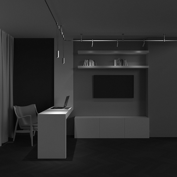 Трековый светильник MAYTONI FOCUS LED TR157-1-12W3K-BS