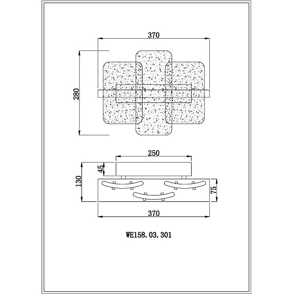 Бра WERTMARK NELLY WE158.03.301