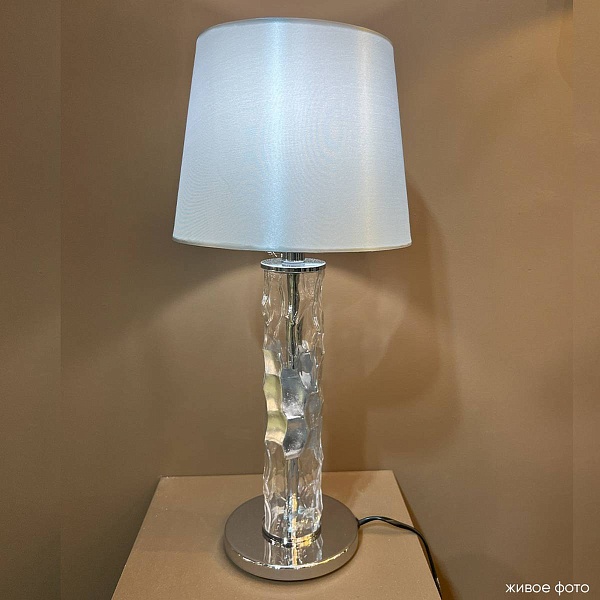 Настольная лампа CRYSTAL LUX PRIMAVERA LG1 CHROME