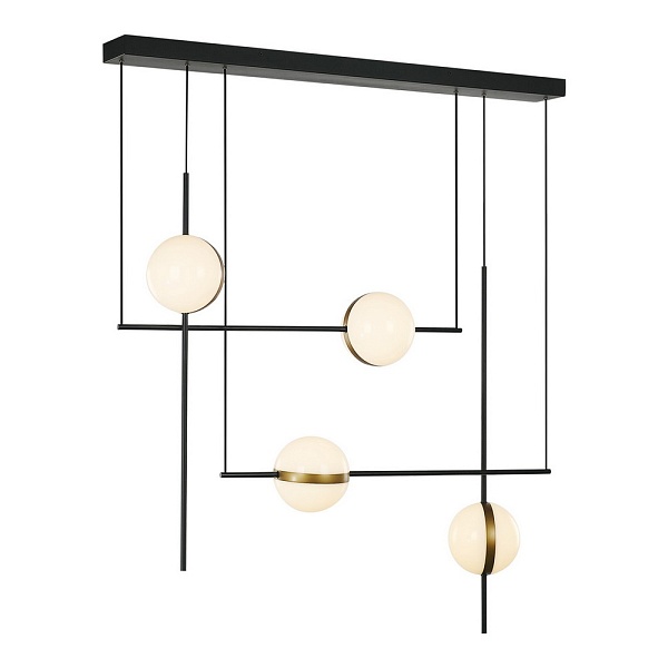 Люстра подвесная DELIGHT COLLECTION MD2062 MD2062-4B black/brass