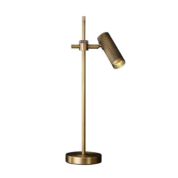 Настольная лампа DELIGHT COLLECTION TABLE LAMP MT8906-1T antique brass