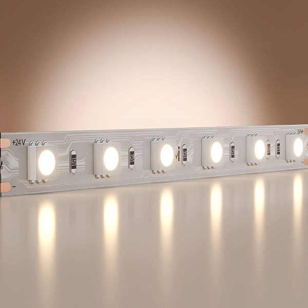 Лента LED BASE 14,4 W/m 24V IP20 5050/60 4000K 10mm (5м) 201190 MAYTONI