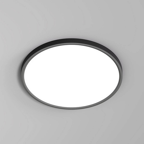 Светильник потолочный DENKIRS THIN DK6522-BK