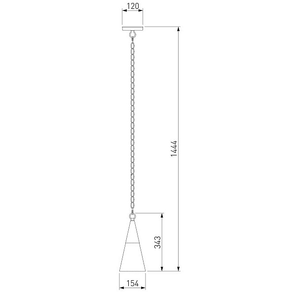 Светильник уличный подвесной ELEKTROSTANDARD VESTO 35171/H черный a066199