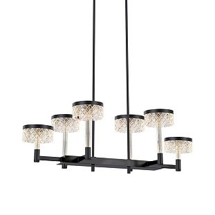Люстра подвесная DELIGHT COLLECTION MD21020075 MD21020075-6B matt black