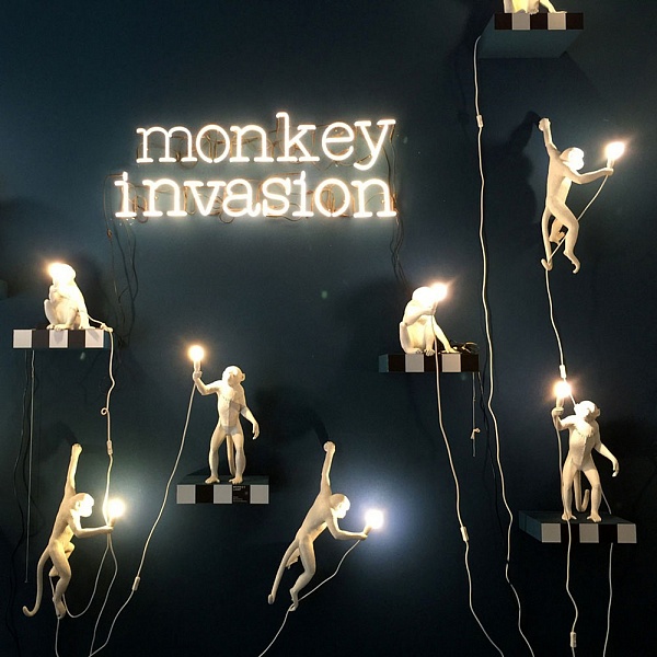Настольная лампа SELETTI MONKEY LAMP 14880