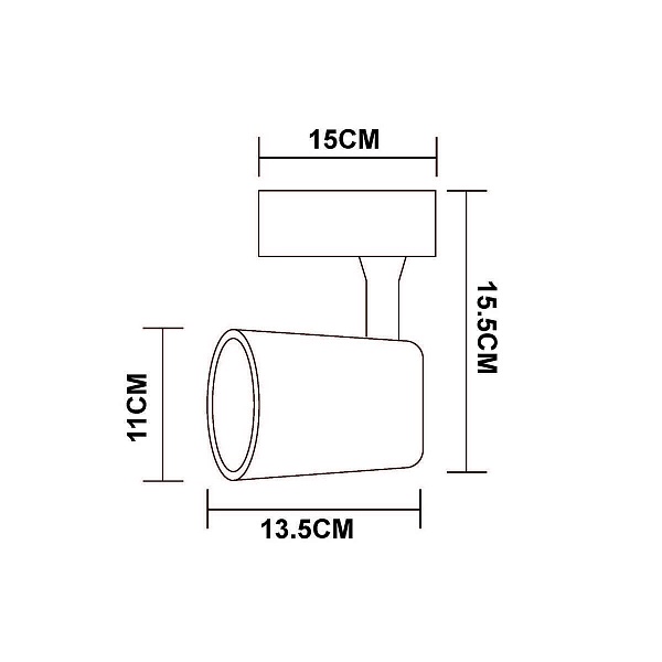 Трековый светильник ARTE LAMP Amico A1830PL-1WH