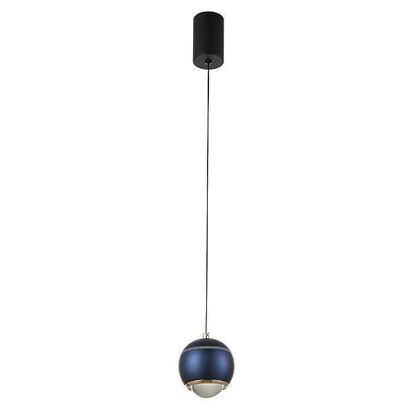 Подвес CRYSTAL LUX CARO SP LED BLUE