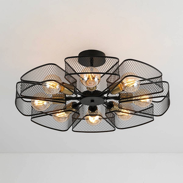 Люстра потолочная ARTE LAMP MAASYM A7044PL-8BK
