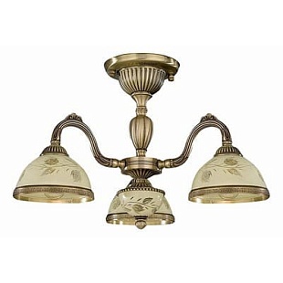 Люстра потолочная RECCAGNI ANGELO verde 6208 PL 6228/3
