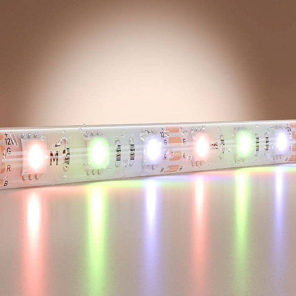 Лента LED BASE 14,4 W/m 12V IP65 5050/60 RGB 10mm (5м) 201196 MAYTONI