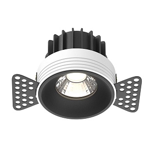 Светильник встраиваемый MAYTONI ROUND DL058-12W4K-TRS-B