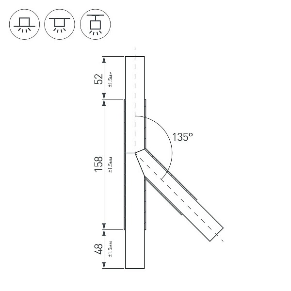 T-коннектор ARLIGHT KLUS 26241