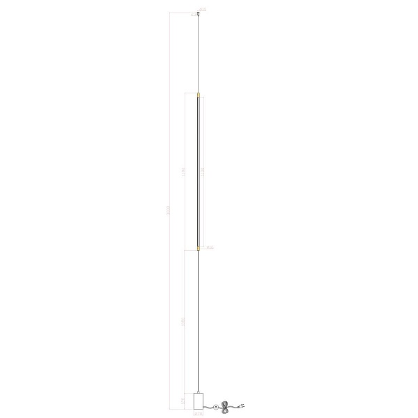 Торшер ARTE LAMP MACLEAN A2918PN-1BK