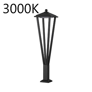 Светильник уличный столб низкий ODEON LIGHT BEARITZ 6655/12GL3