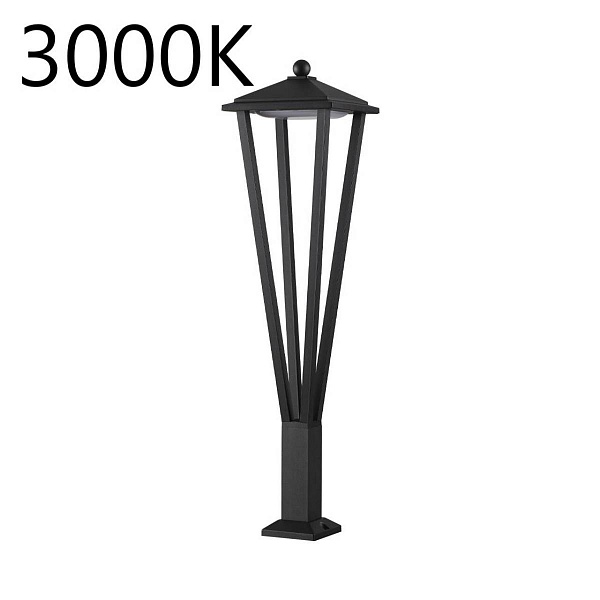 Светильник уличный столб низкий ODEON LIGHT BEARITZ 6655/12GL3