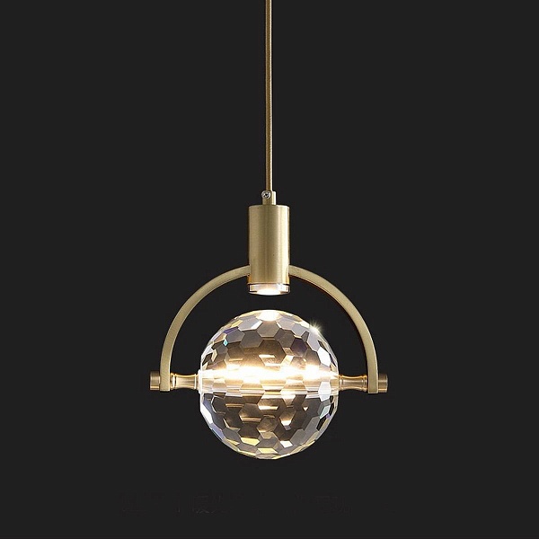 Подвес DELIGHT COLLECTION 2121 2121P/A brass/clear