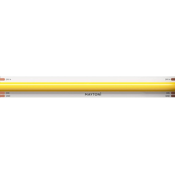 Лента LED ULTRA 12W/m 24V IP20 COB/360 3000K 10mm (5м) 201254 MAYTONI