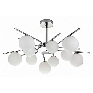 Люстра потолочная ESCADA SPHERE 642/10P Silver