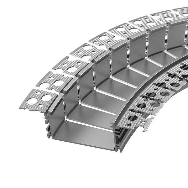 Профиль для ленты LED врезной FANTOM 27,3x98,6мм без рассеивателя (2м) 46423 ARLIGHT