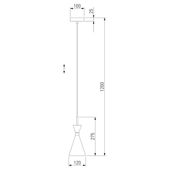 Подвес BOGATES GLUSTIN 316 a061038