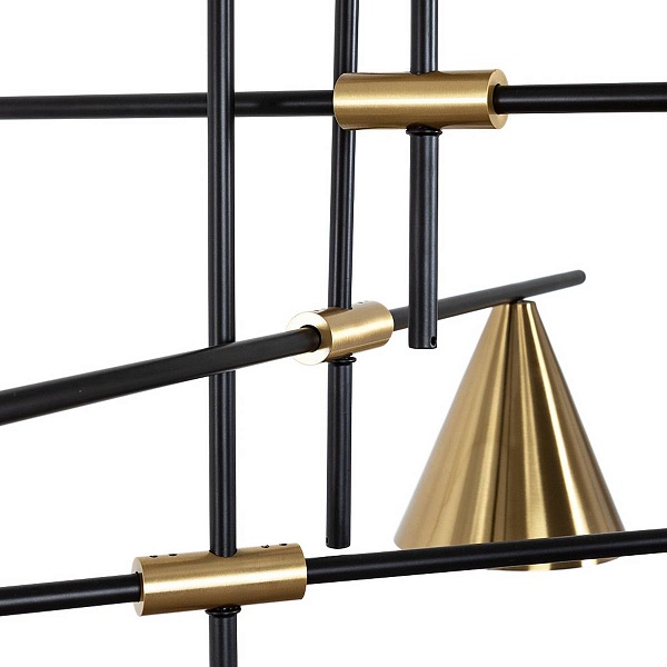 Люстра подвесная ARTE LAMP JACOB A7029PL-9BK