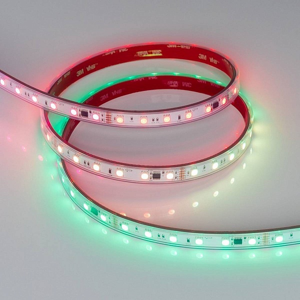 Лента LED DMX-PS-B60 14 W/m 24V IP67 5060/60 K 12mm (5м) 39182 ARLIGHT