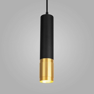 Подвес EUROSVET TONY DLN108 GU10 черный/золото