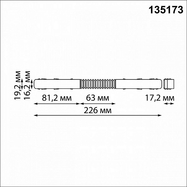 L-коннектор NOVOTECH FLUM 135173