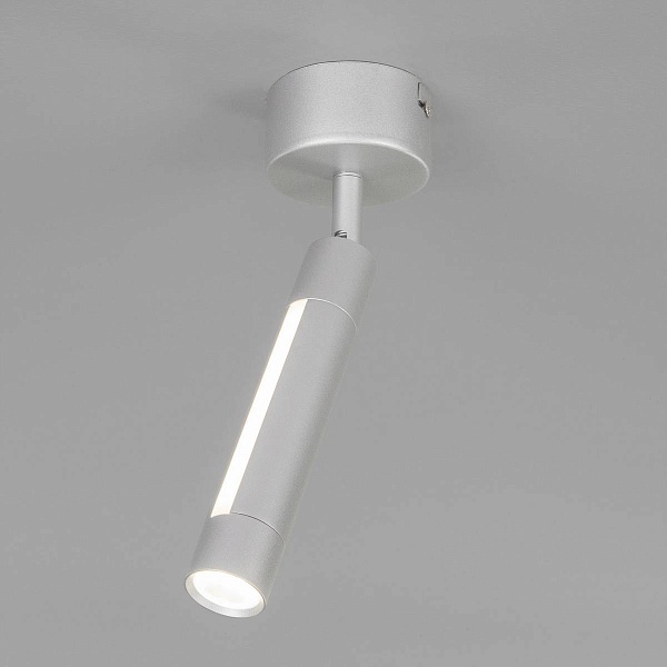 Спот EUROSVET STRONG 20084/1 LED серебро a047506