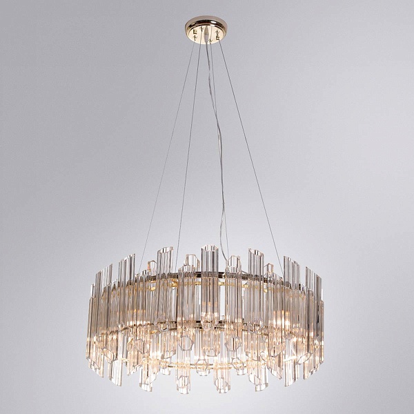 Люстра подвесная ARTE LAMP JASTIN A2848SP-8GO
