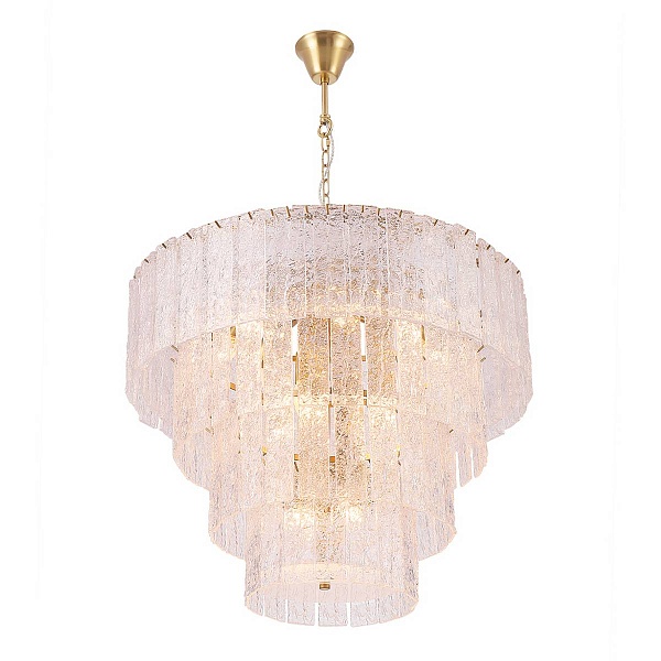 Люстра подвесная CRYSTAL LUX RICARDO SP14 BRASS