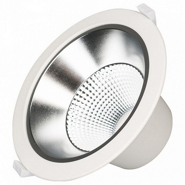 Светильник встраиваемый ARLIGHT LTD-LEGEND-R115-10W White6000 (WH, 50 deg) 027315