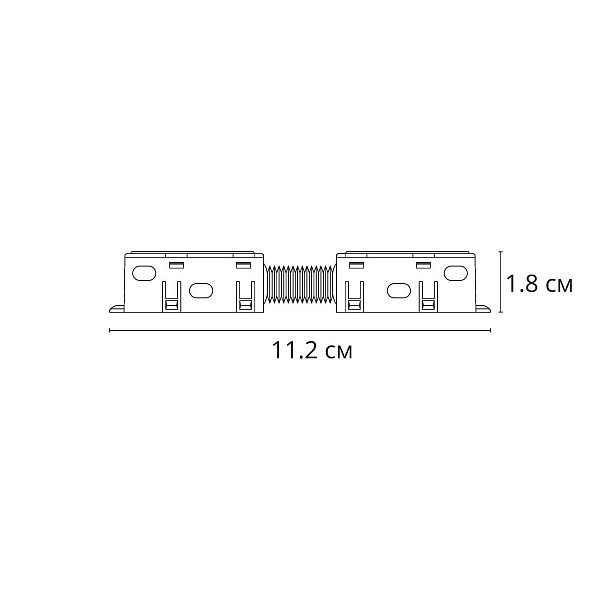 Коннектор прямой ARTE LAMP OPTIMA-ACCESSORIES A740306