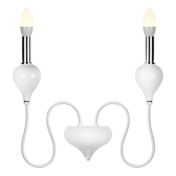 Бра ILAMP LADY B88003-2 WH