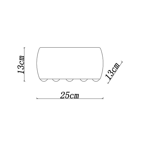 Бра ARTE LAMP A7054AP-3CC