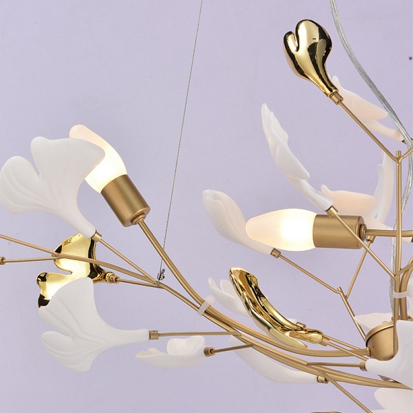 Люстра подвесная DELIGHT COLLECTION 10881 10881P/L600 gold/white
