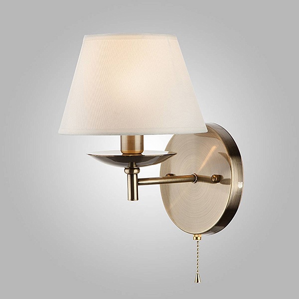 Бра EUROSVET HOTEL BRONZE 60060/1 античная бронза