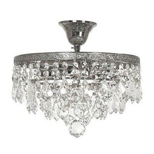 Люстра потолочная ARTI LAMPADARI CASTELLANA NICKEL Castellana E 1.3.30.602 N