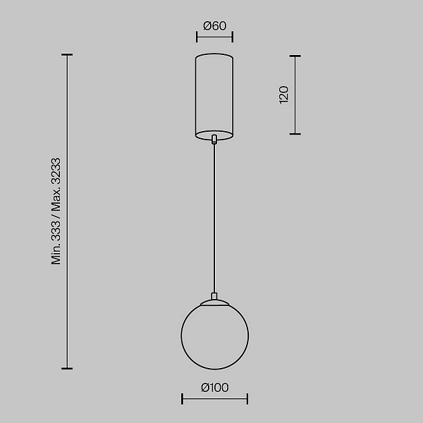 Подвес MAYTONI YORA MOD464PL-L5BSK